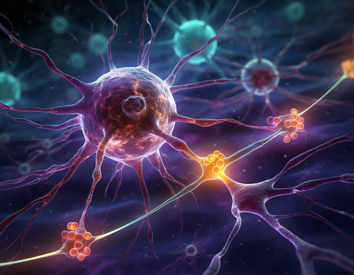 Stylized Brain Neurons