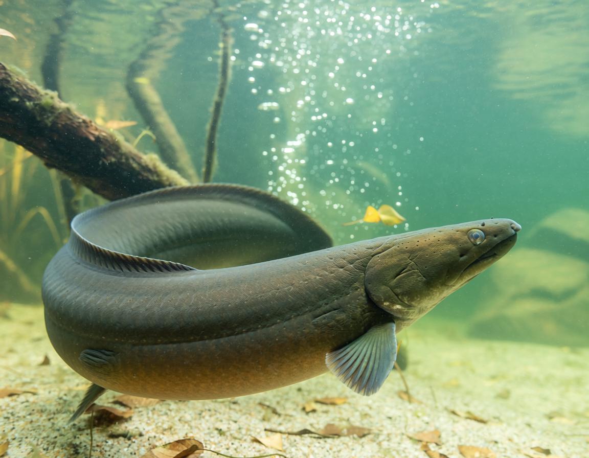 AI Generated concept of an Electric Eel