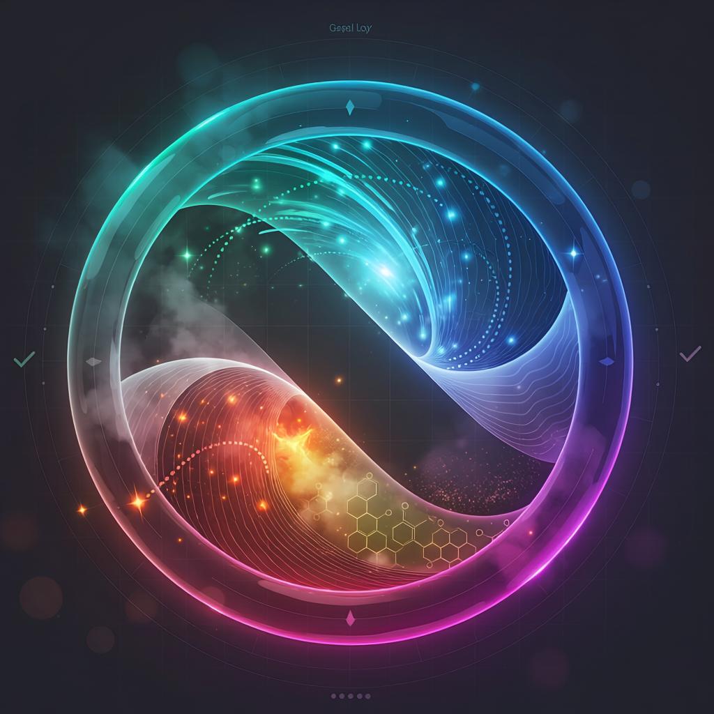 AI Generated concept of the conservation of energy