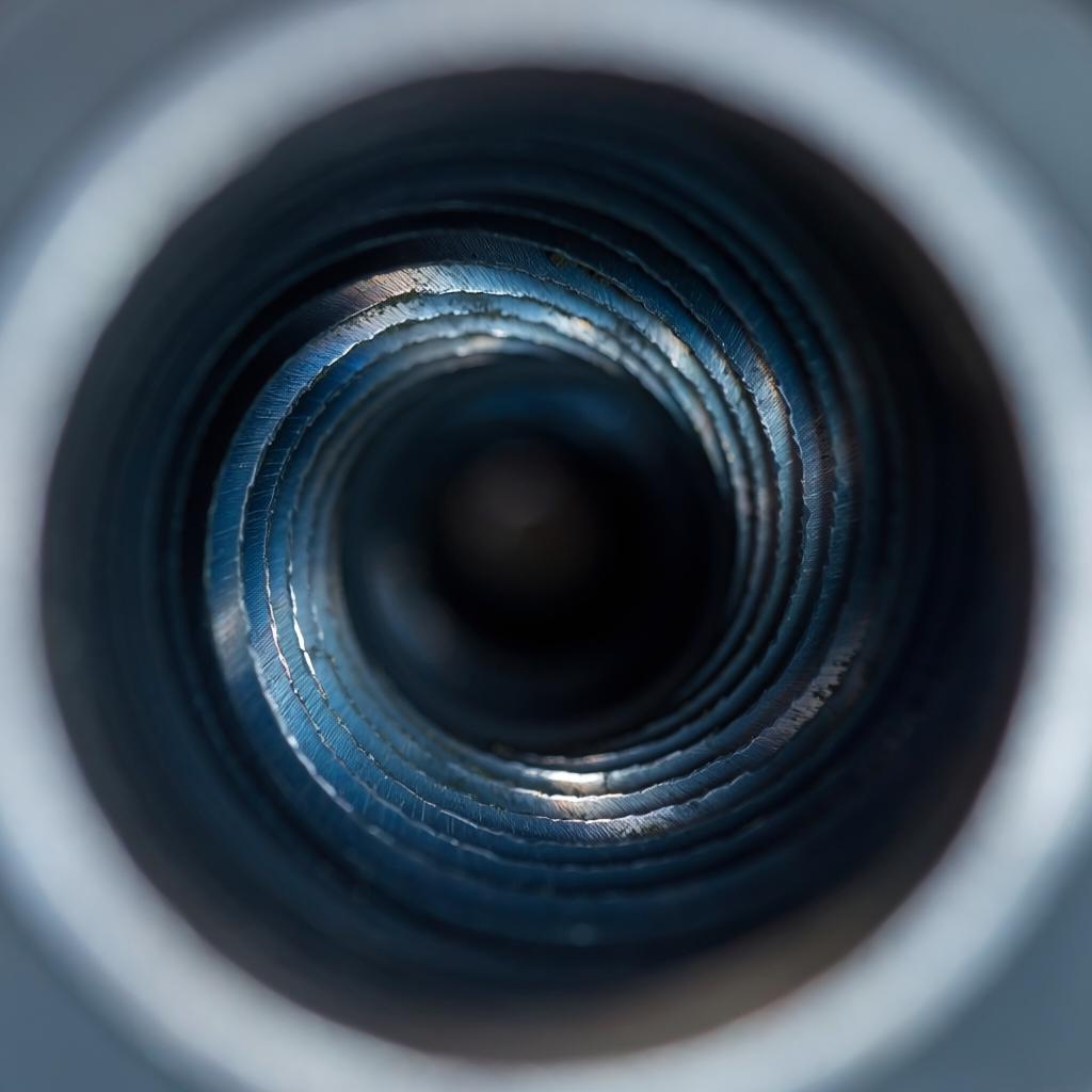 Marks inside a gun barrel