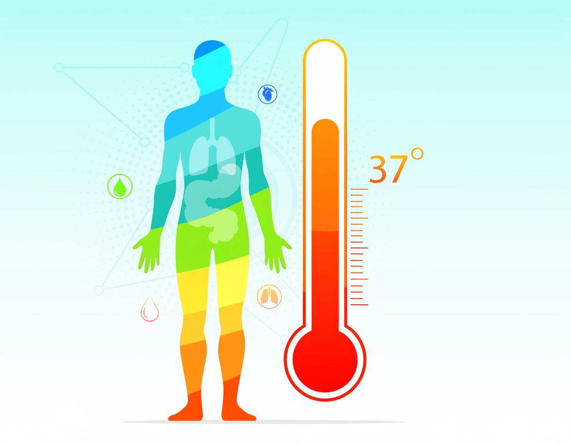 AI Generated image showing the body and 37 degrees
